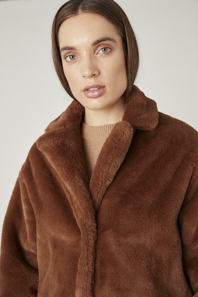 The Trish Faux Fur Coat