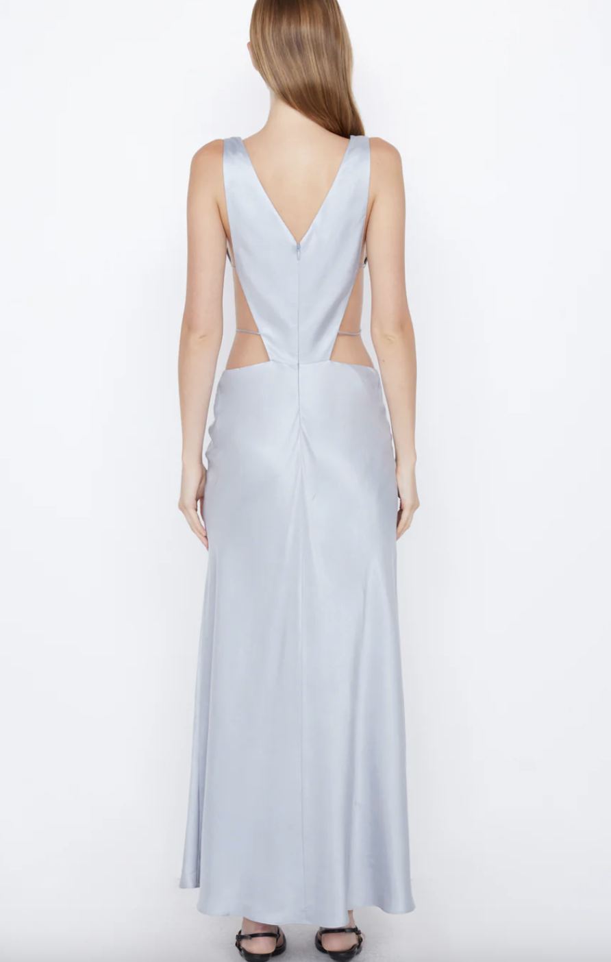 Bec + Bridge Agathe Diamond Dress in Blue Size 6 - AirRobe