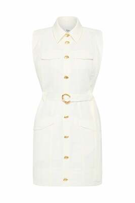 Aje. Dulcet Logo Mini Dress Size 6 NWT - AirRobe