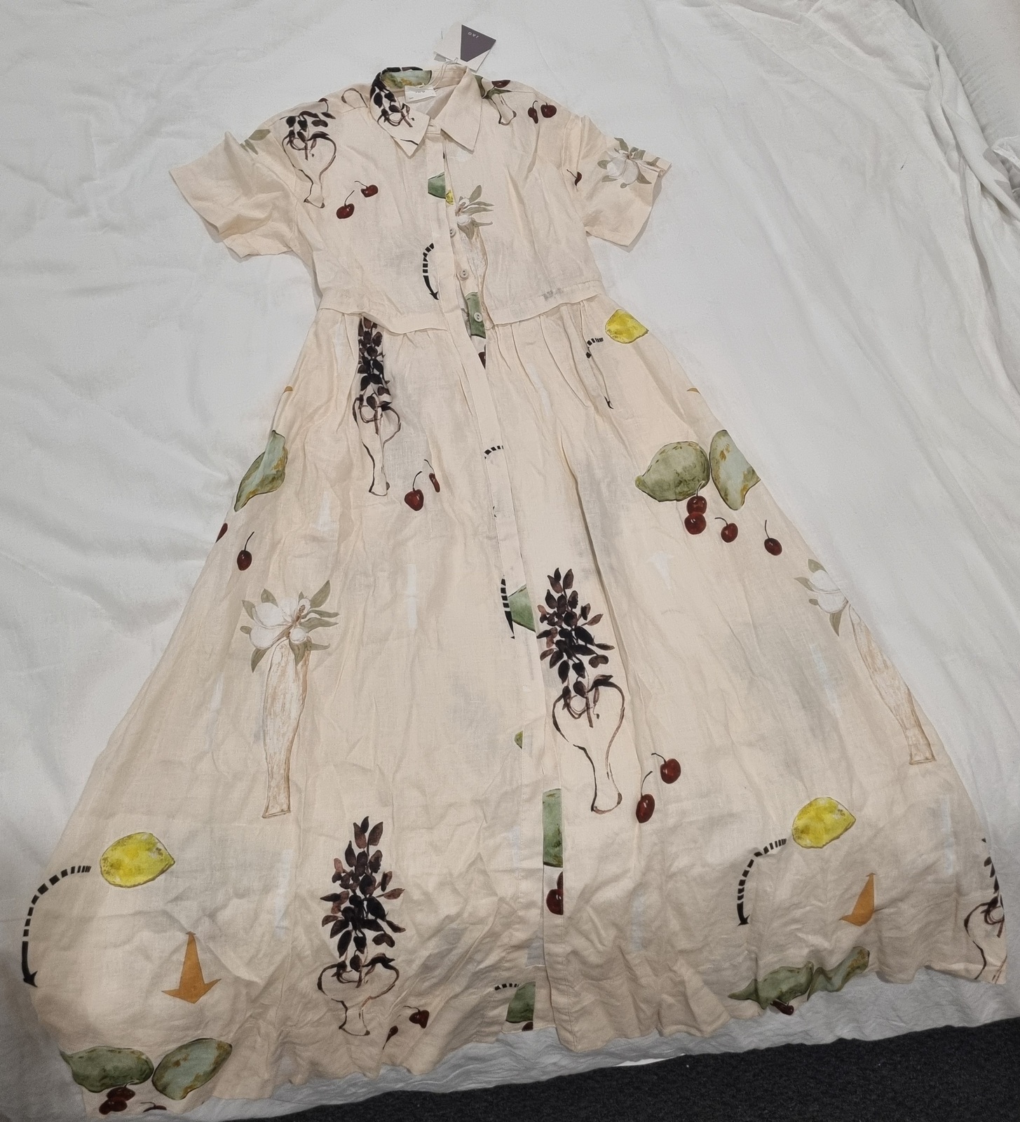 jag shirt dress JAG Sojourn Shirt Printed Maxi Dress Size S