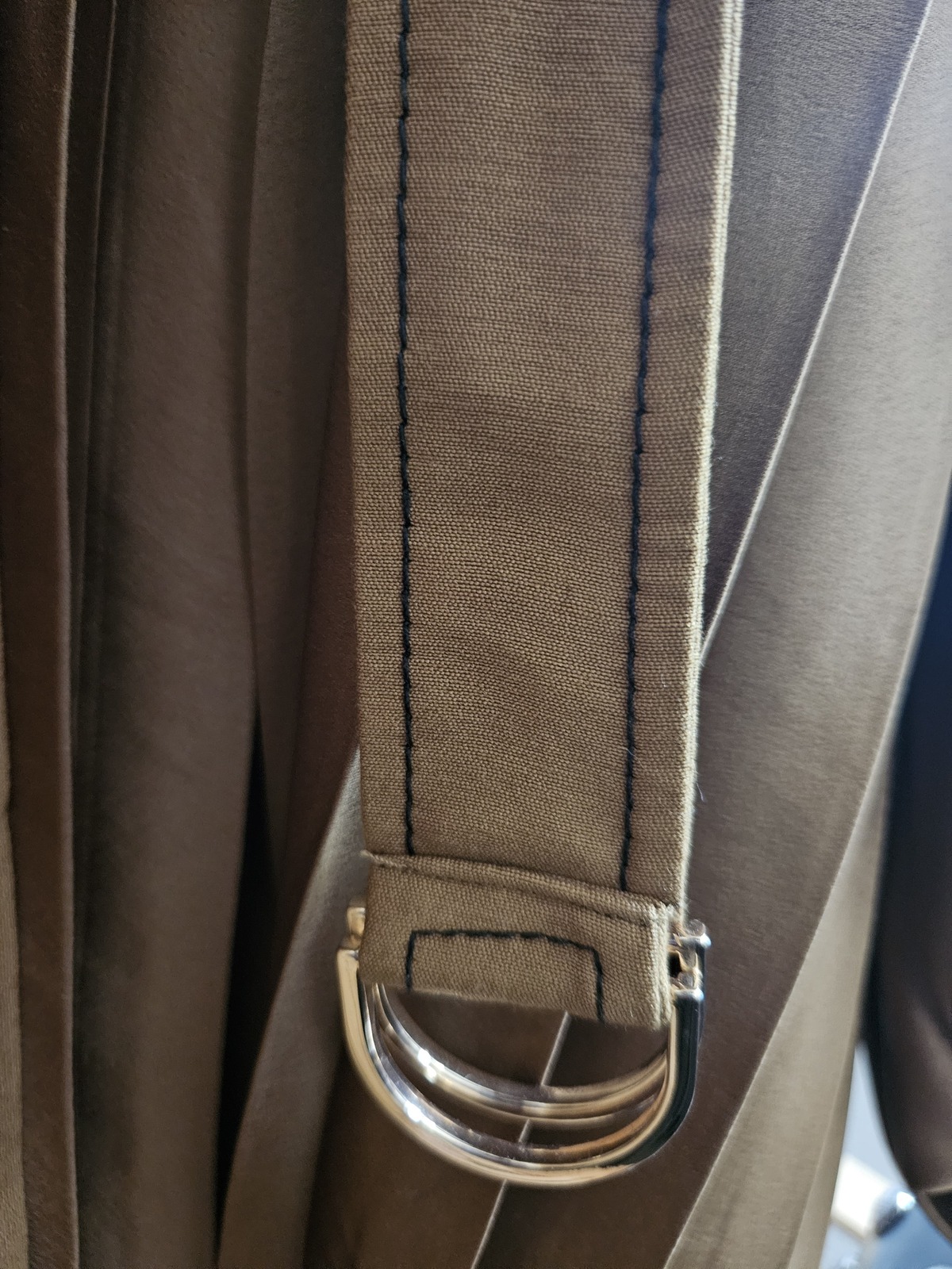 Pleated George Mini Dress