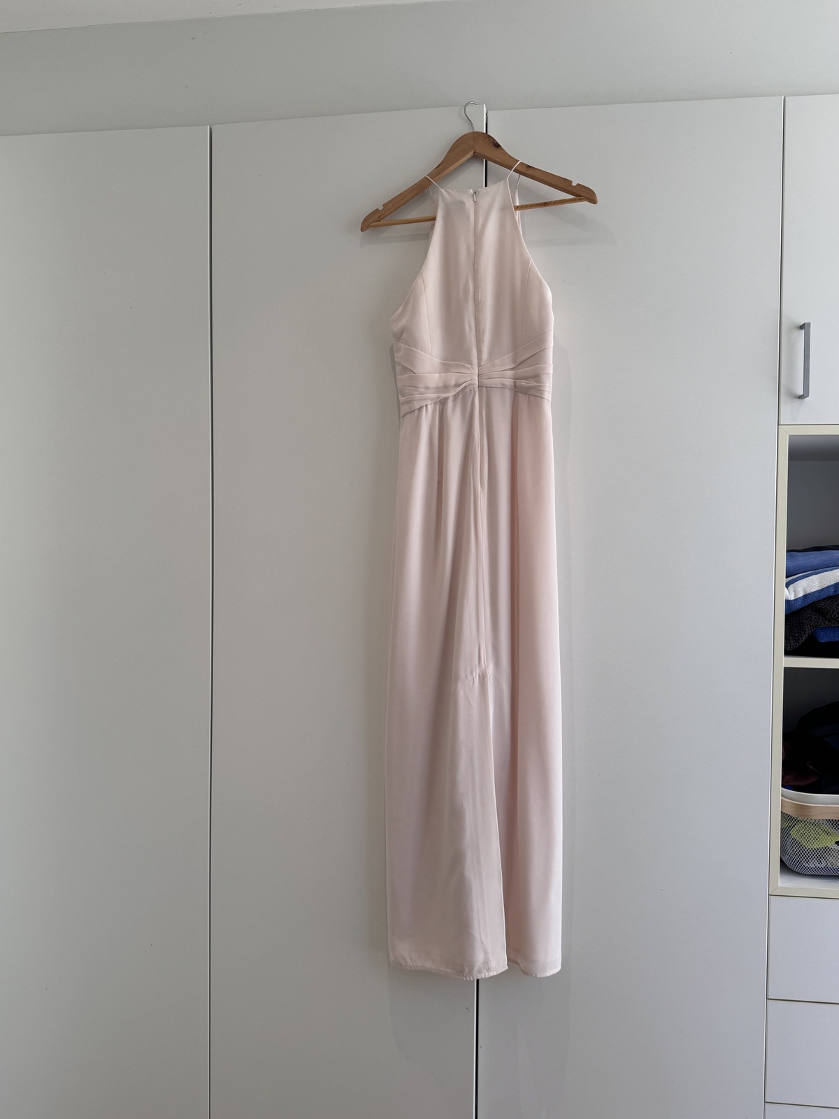 silk evening dress