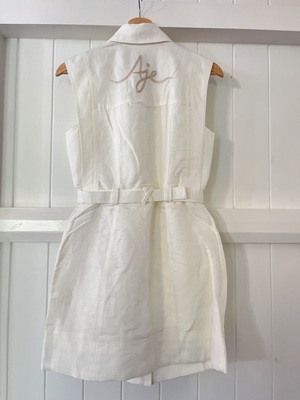 Aje. Dulcet Logo Mini Dress Size 8 New - AirRobe