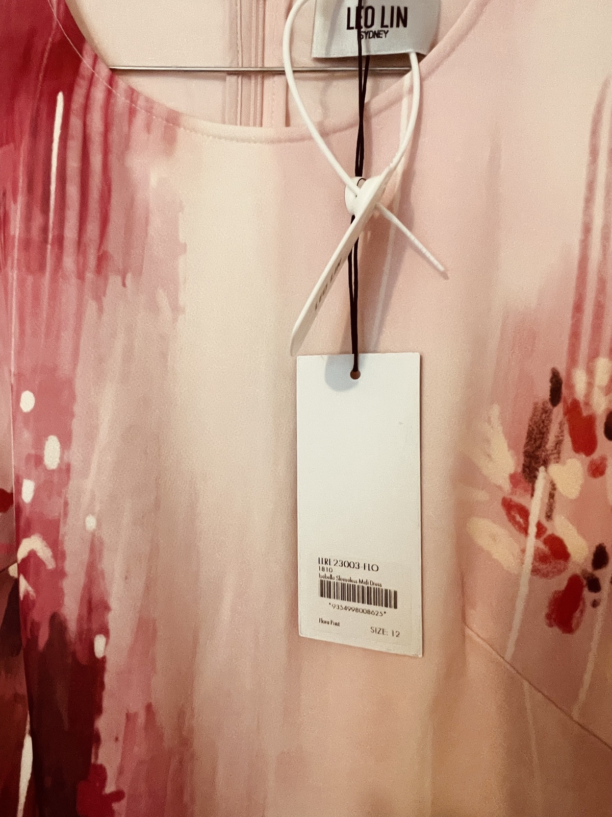  Sleeveless Midi Dress - Flora Print - AU 12 (US 8) / Flora Print