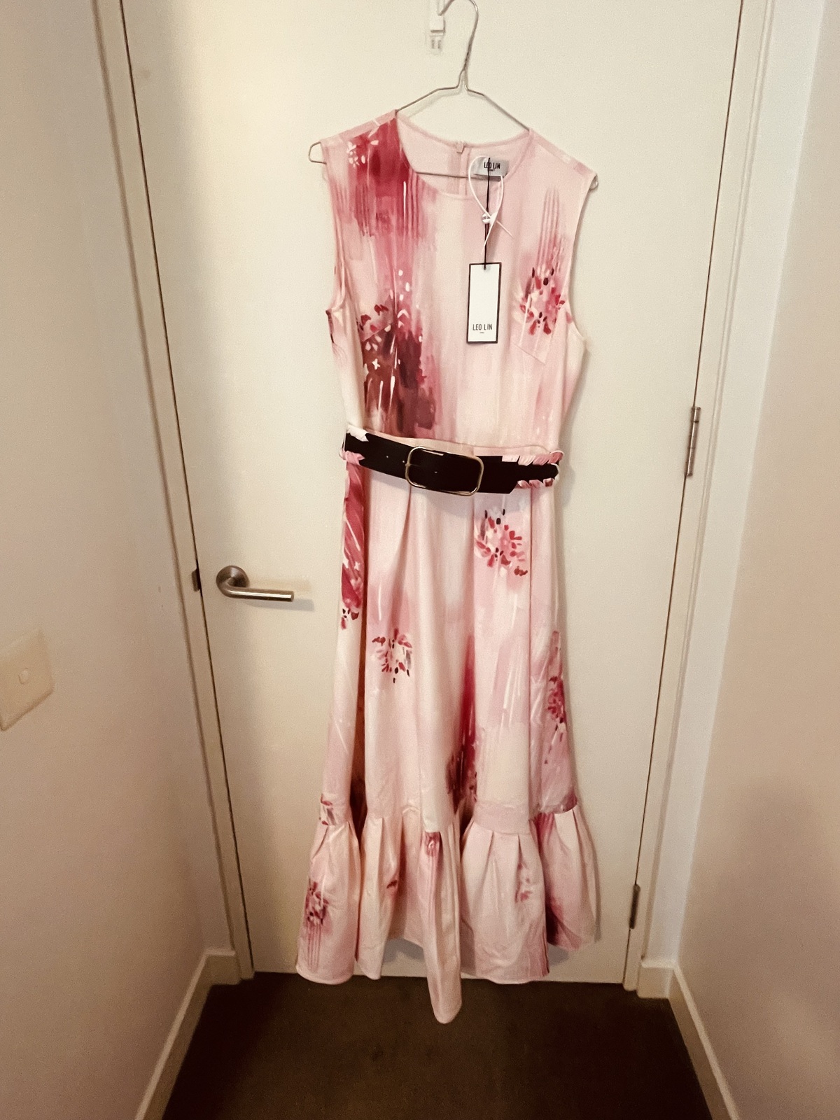  Sleeveless Midi Dress - Flora Print - AU 12 (US 8) / Flora Print