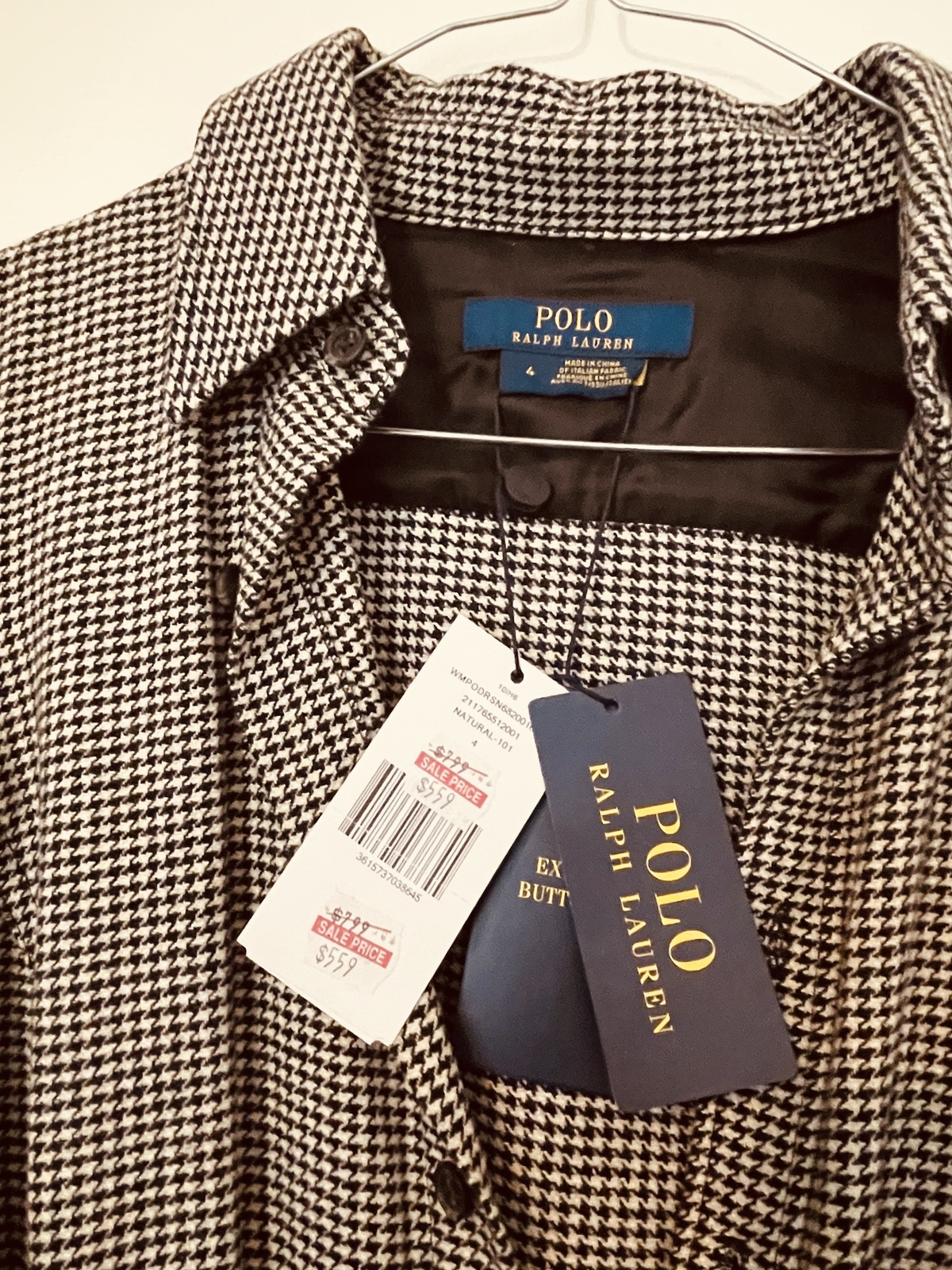 - Black/white dress - US 4 / AUS 8