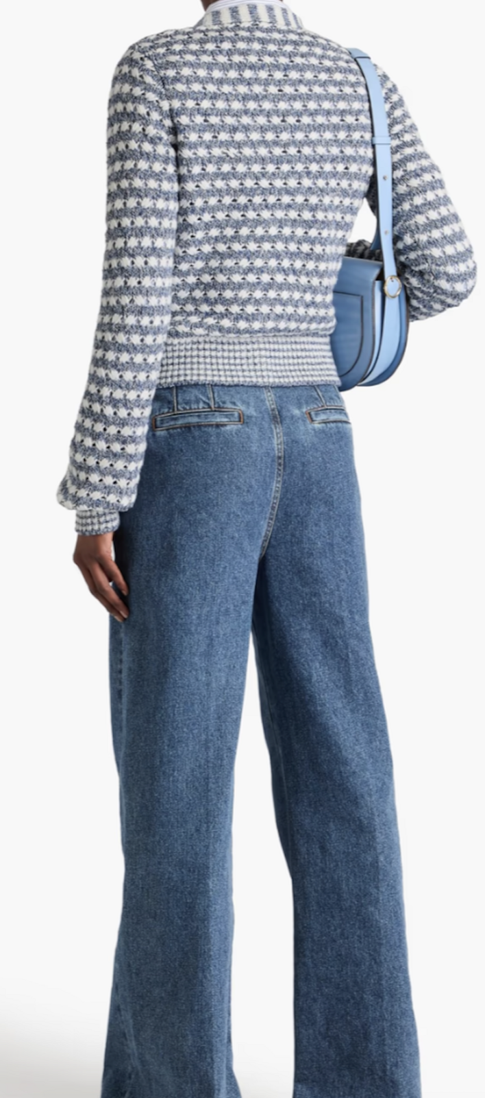 Artura open-knit cotton-blend cardigan