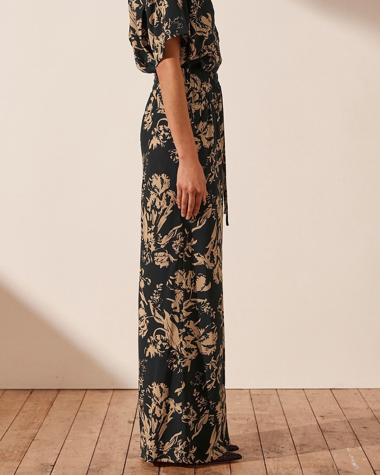 Shona Joy Dawn Relaxed Silk Pants